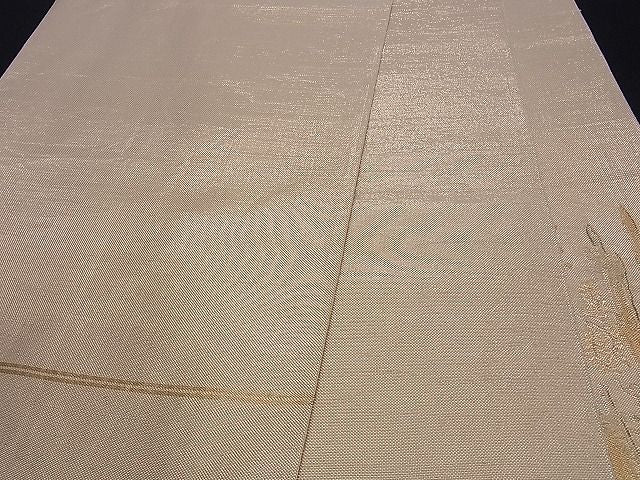 平和屋着物■佐賀錦 太鼓柄袋帯 霞箔散らし 金糸 逸品 n-ds0315