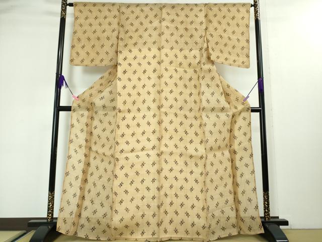 平和屋本店■極上 夏物 芭蕉布 手積み芭蕉糸100% 逸品 未使用 DZAA3066kh5 - 平和屋