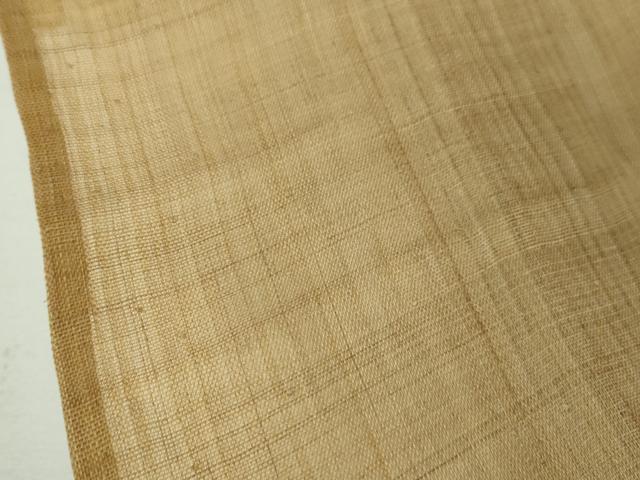 平和屋本店■極上 夏物 芭蕉布 手積み芭蕉糸100% 逸品 未使用 DZAA3067kh5 - 平和屋