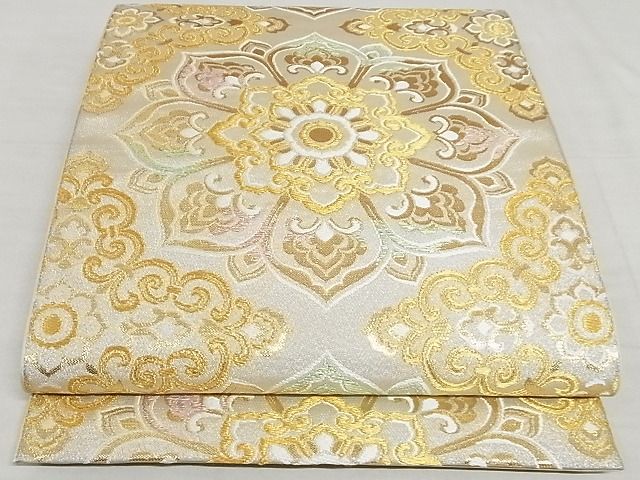 平和屋本店■極上 龍村美術織物 たつむら 六通柄 本袋帯 彩輝宝華文 謹製100周年記念 呉服 西尾 金糸 正絹 逸品 KAAA10278kk4 - 平和屋