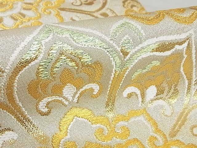 平和屋本店■極上 龍村美術織物 たつむら 六通柄 本袋帯 彩輝宝華文 謹製100周年記念 呉服 西尾 金糸 正絹 逸品 KAAA10278kk4 - 平和屋