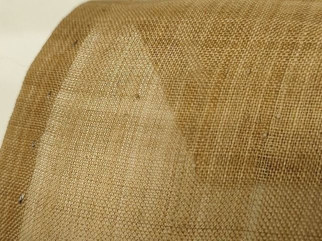平和屋本店■極上 夏物 芭蕉布 手積み芭蕉糸100% 十字絣 逸品 KAAA1646kk4 - 平和屋