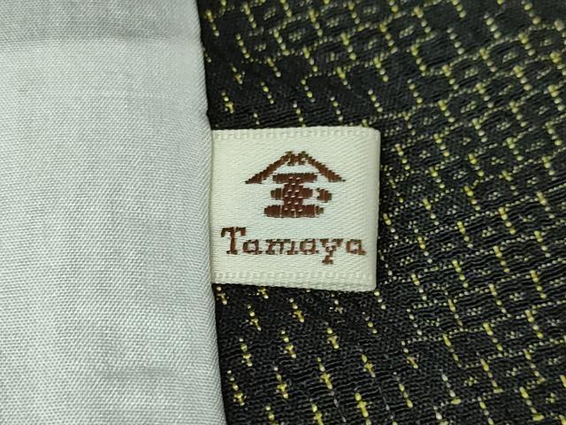 平和屋本店■極上 白たかの絣 単衣 110亀甲 あらと織 笹竹文 反端付き 逸品 未使用 DZAA2631kh5 - 平和屋