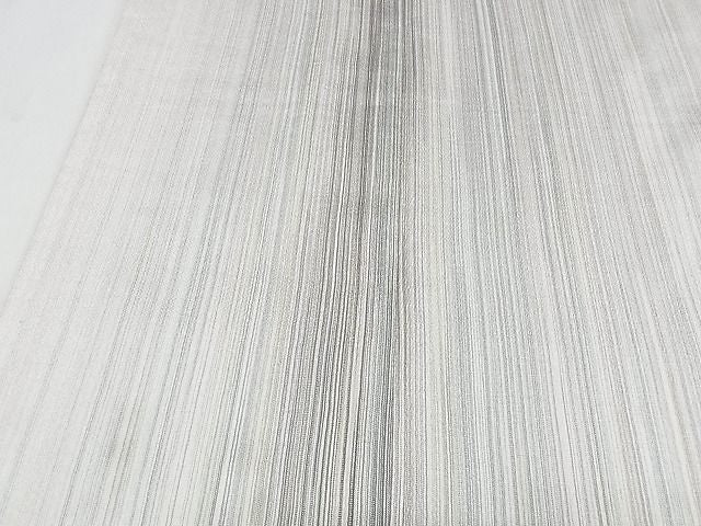 平和屋本店■極上 やまだ織 200色 本塩沢 単衣 片身変わり 正絹 逸品 KAAA1406kk4 - 平和屋