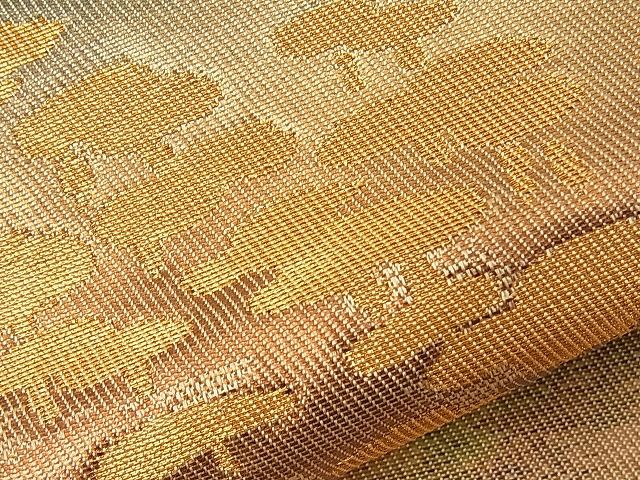 平和屋着物■六通柄袋帯 遠山風景文 金銀糸 逸品 n-bj0556