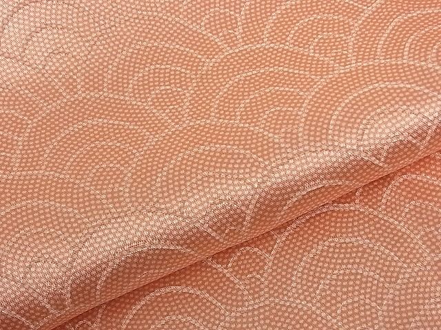 平和屋着物■付下げ 青海波 逸品 hy6776