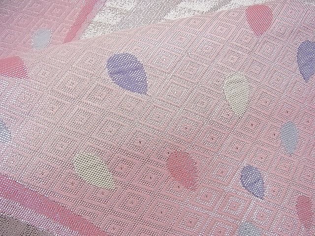 平和屋着物■六通柄袋帯 孔雀吉祥文 銀糸 逸品 n-ts0047