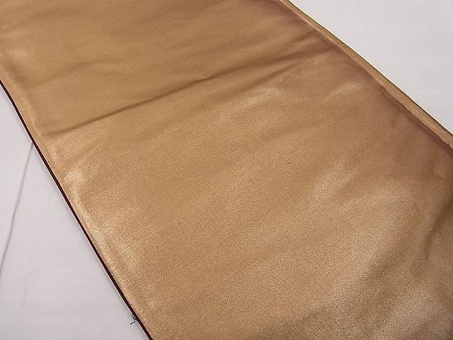 平和屋着物■六通柄袋帯 金糸 逸品 未使用 n-kn1113