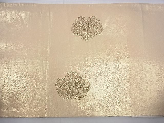 平和屋着物■袋帯 総刺繍 吉祥文 金糸 逸品 n-ts0150