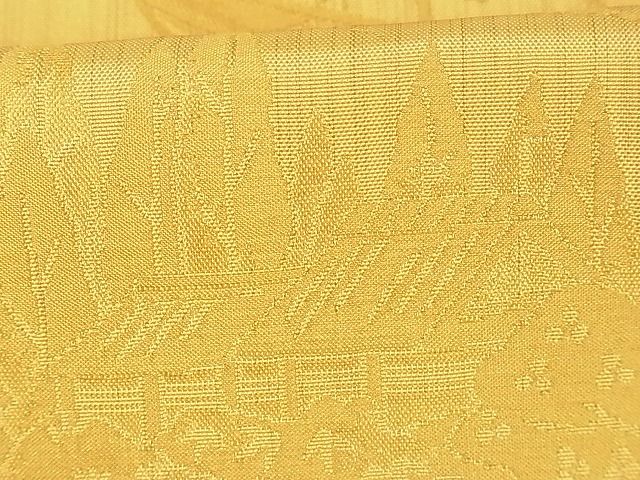 平和屋着物■六通柄 本袋帯 風景花文 逸品 rt2698