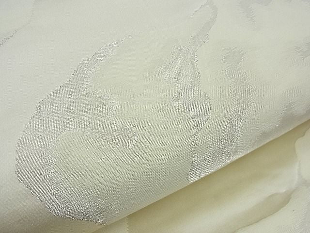 平和屋着物■六通柄袋帯 道長文様 銀糸 逸品 n-ow0211