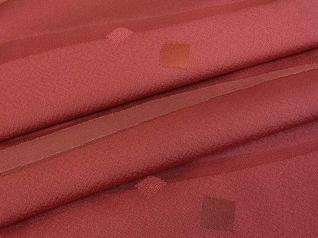 平和屋着物■道行コート 横段文 逸品 abc0057