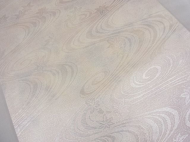 平和屋着物■全通柄袋帯 ワンポイント 唐織 京百景 銀糸 逸品 n-fw4264