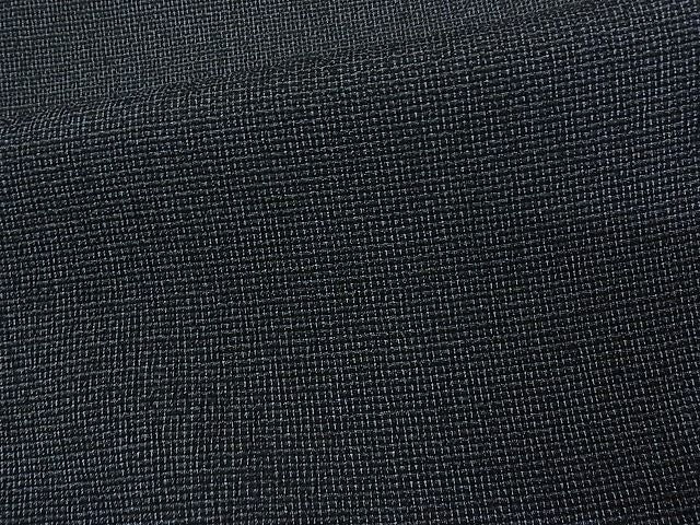 平和屋本店■極上 白鷹お召 単衣 蚊絣 着丈159.5cm 裄丈66cm 正絹 逸品 4kk4009
