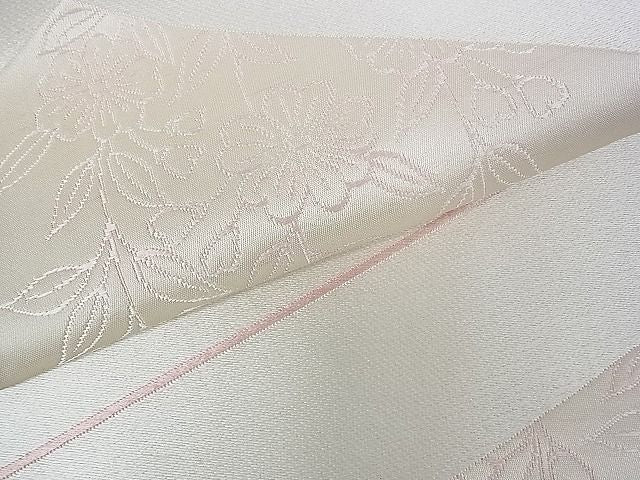 平和屋着物■六通柄袋帯 綾織錦 枝垂れ桜文 逸品 ud2634