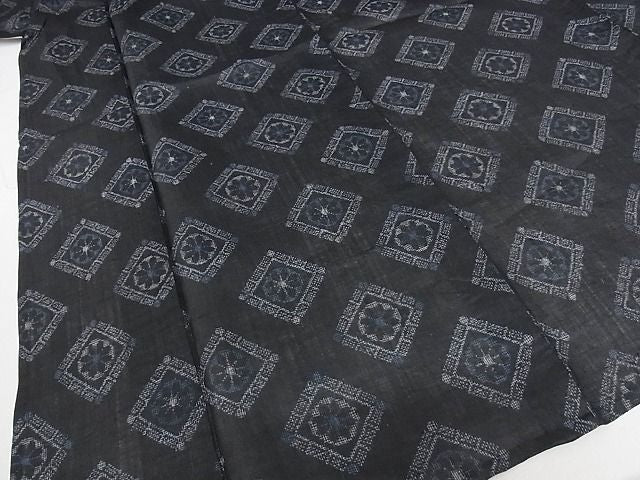 平和屋本店■極上 夏物 重要無形文化財 本場宮古上布 苧麻 着丈156cm 裄丈64.5cm 逸品 4kk4155