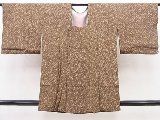 平和屋着物■道行コート 吉祥文 逸品 n-pk4409