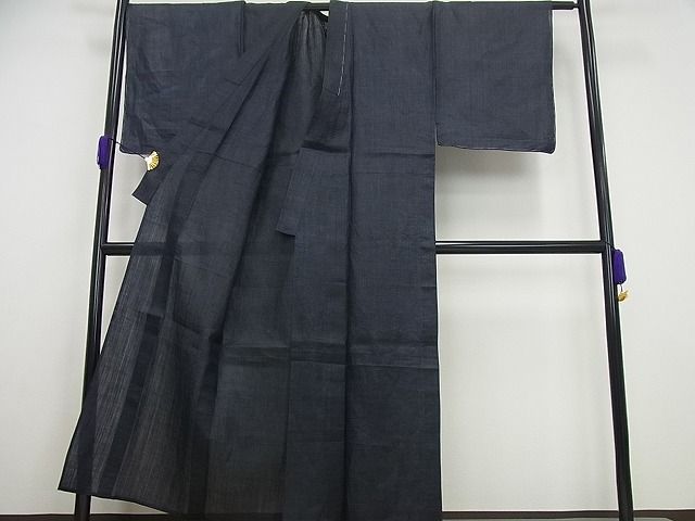 平和屋本店■希少 夏物 男性 重要無形文化財 本場宮古上布 苧麻 逸品 未使用4s186