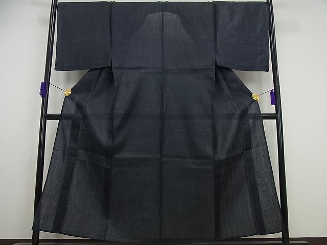 平和屋本店■希少 夏物 男性 重要無形文化財 本場宮古上布 苧麻 逸品 未使用4s186