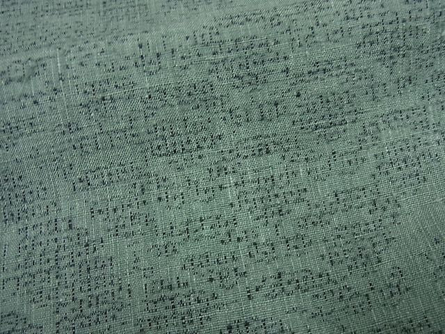 平和屋本店●極上 本場結城紬 重要無形文化財 100亀甲 流水吉祥文 証紙付き 逸品4s282