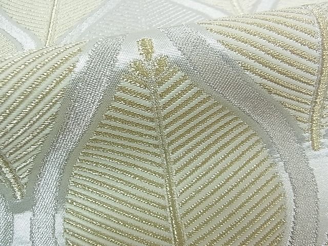 平和屋着物■六通柄袋帯 立涌松文 金銀糸 ud3812