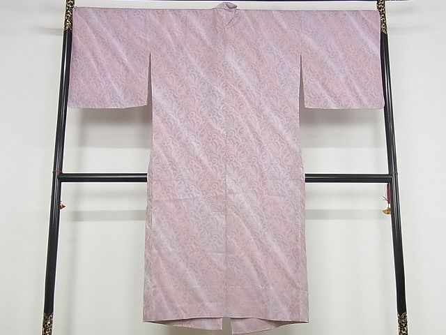期間限定セール40%off■極上 道中着 ロング丈 スリーシーズン 春夏秋 塵除け 両面紋紗 暈し染め 反端付き 上代48万 正絹 未使用 4kk0215