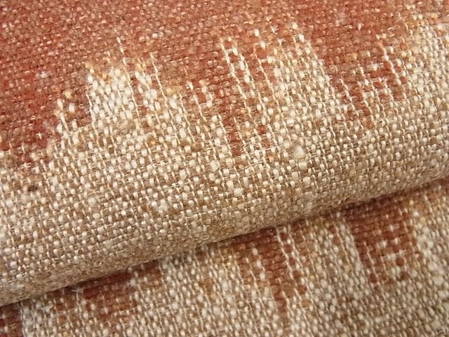 平和屋本店■極上 出羽の織座 八寸名古屋帯 摩耶のぜんまい織 冊子・共箱付き 逸品 未使用4s559