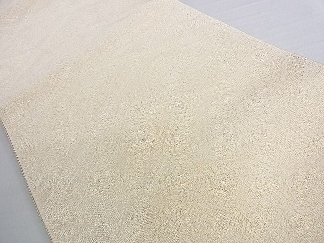 平和屋着物●西陣 小川英謹製 爪掻き本綴れ 八寸名古屋帯 桃山菱 金糸 証紙・共箱付き 逸品 DAAB4323ic