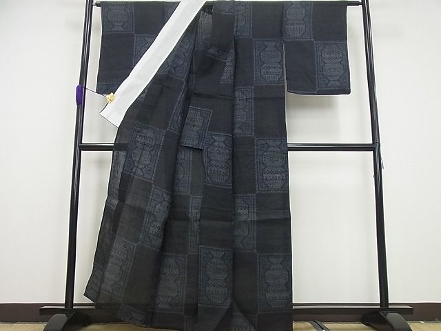 期間限定セール40%off■極上 夏物 重要無形文化財 本場宮古上布 苧麻 逸品4s637