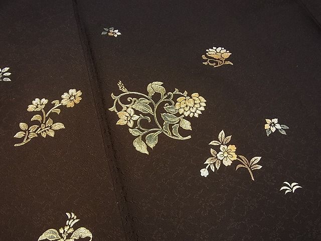 平和屋本店●極上 金彩友禅 卓越技能者・名工・和田光正 訪問着 花唐草文 暈し染め パールトーン加工 逸品 未使用4s639
