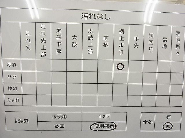 平和屋着物■六通柄袋帯 花菱文様 金銀糸 逸品 n-ea1868