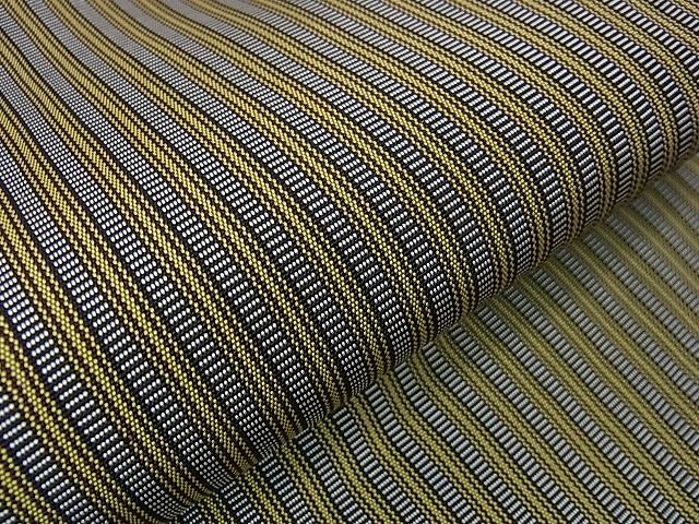 平和屋本店●極上 男性 人間国宝 甲田綏郎 精好仙台平 馬乗袴 縞 逸品 未使用 DZAA0079kh4