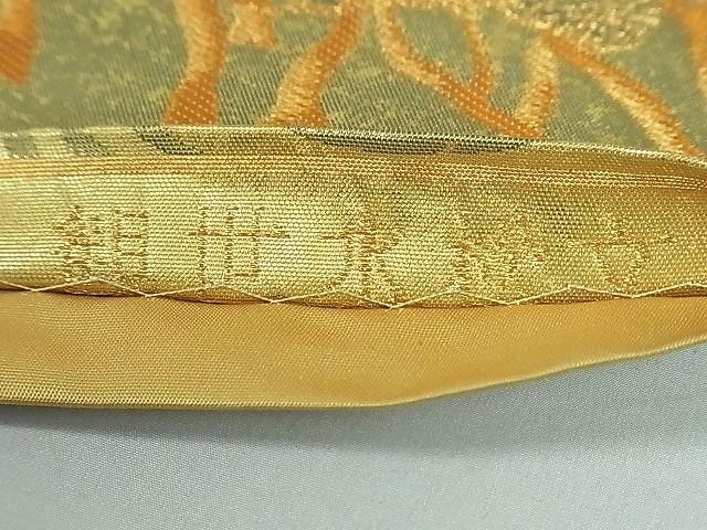 平和屋着物■六通柄袋帯 観世水松文 金糸 逸品 DAAA2149mz