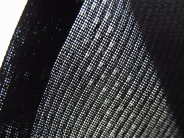 平和屋本店*極上 夏物 東郷織物謹製 本場大島紬 夏大島 露芝に鈴虫 東郷織物 室町加納 反端付き 正絹 逸品 未使用 KAAA0642kk4