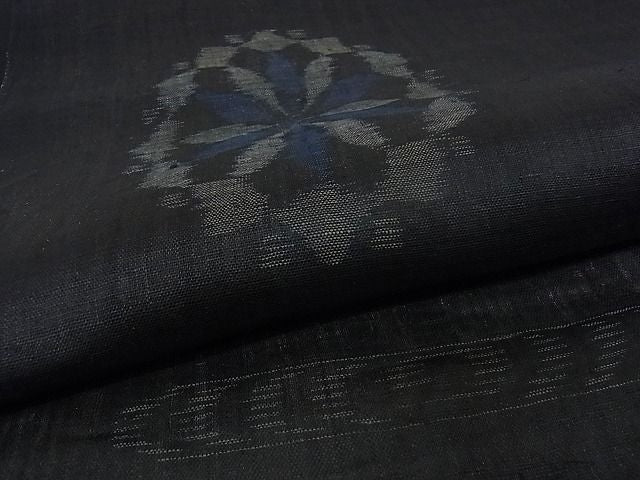 平和屋本店*極上 夏物 重要無形文化財 本場宮古上布 苧麻 反物 着尺 逸品 未使用 KAAA0682kk4