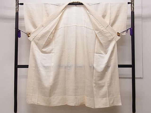 平和屋着物■上質な長襦袢 無双仕立て 吉祥地紋 逸品 CAAA5615dy