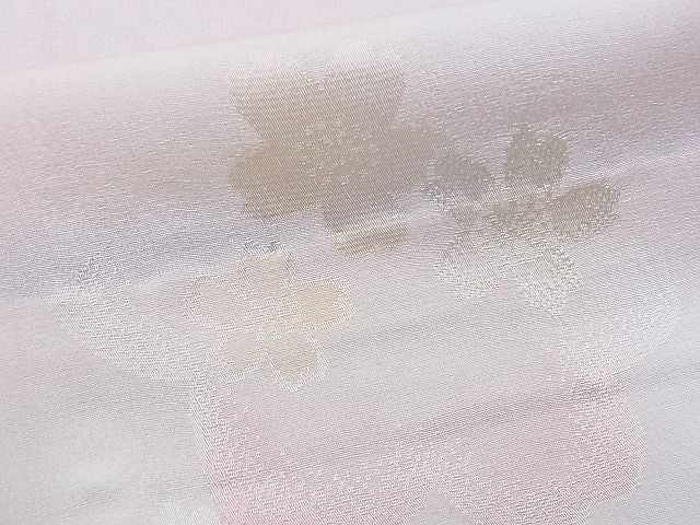 平和屋着物■上質な長襦袢 無双仕立て 舞花地紋 暈し染め 逸品 CAAA9539ev