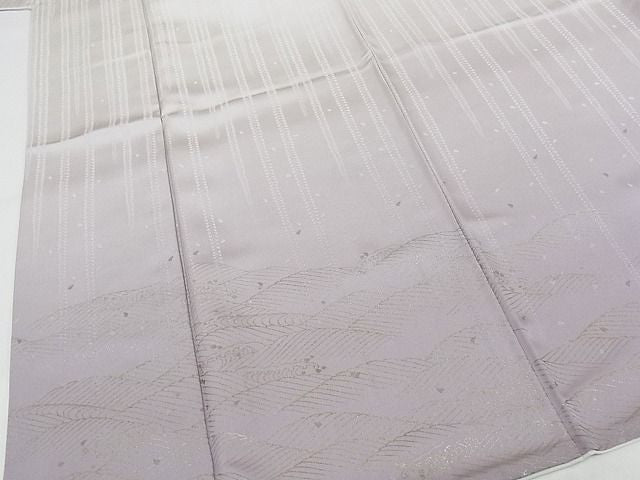 平和屋本店●極上 金彩友禅 卓越技能者・名工・和田光正 訪問着 立波文 暈し染め 正絹 逸品 KAAA0688kk4