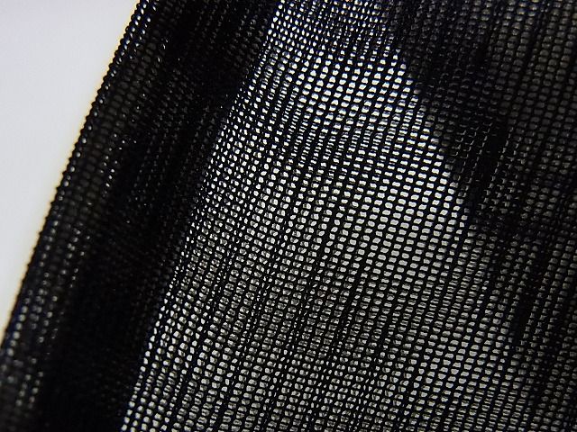 平和屋本店▽極上 訪問着 無双仕立て 紗袷 紗×縦絽 唐草文 正絹 逸品 KAAA0692kk4
