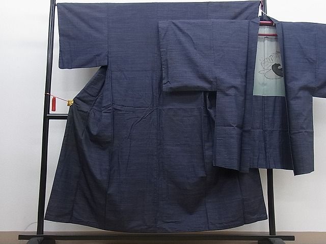 平和屋着物●男性 本場大島紬 アンサンブル 吉祥文 逸品 BAAD0575mz