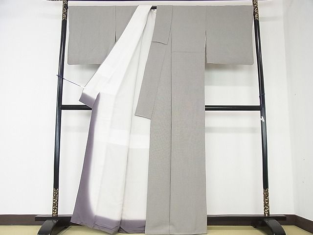 平和屋着物●江戸小紋 角通し 逸品 DAAB8316ps