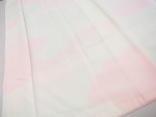 平和屋着物■上質な長襦袢 袷 雲取り文 逸品 DAAC3359mz
