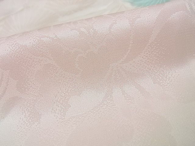 平和屋着物■上質な長襦袢 無双仕立て 立波草花文 暈し染め 逸品 DAAC3375mz