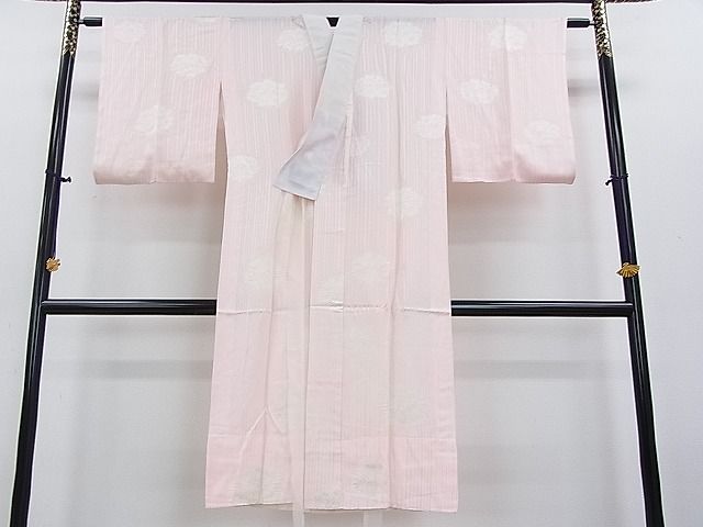 平和屋着物■上質な長襦袢 無双仕立て 絞り 花地紋 暈し染め 逸品 DAAC6254fe