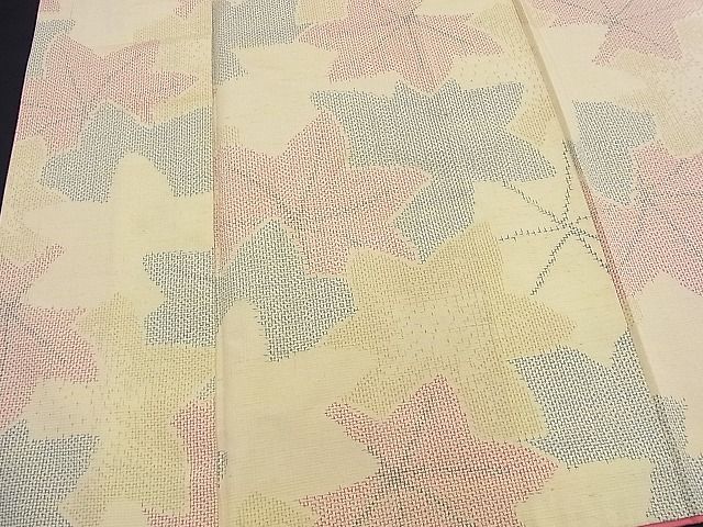 平和屋着物■上質な紬 楓尽くし 逸品 BAAD9256gt