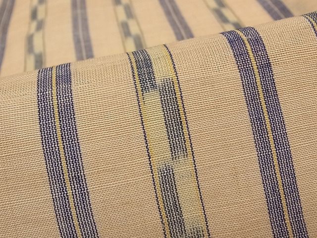 期間限定セール50%off■極上 夏物 上布 間道 麻 逸品 CZAA0010s4