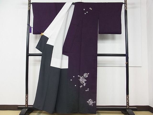 平和屋本店■極上 金彩友禅 卓越技能者・名工・和田光正 訪問着 松竹梅 暈し染め 金銀彩 逸品 CZAA0016s4