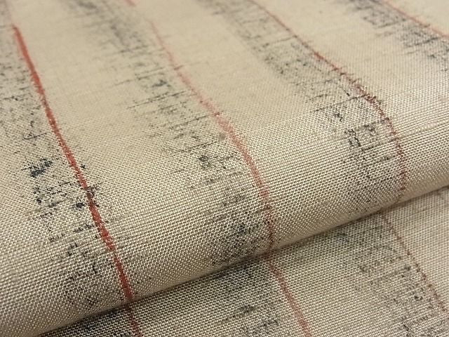 平和屋本店●極上 染司よしおか 五代目 吉岡幸雄 紬 間道 高島屋扱い 逸品 未使用 CZAA0035s4