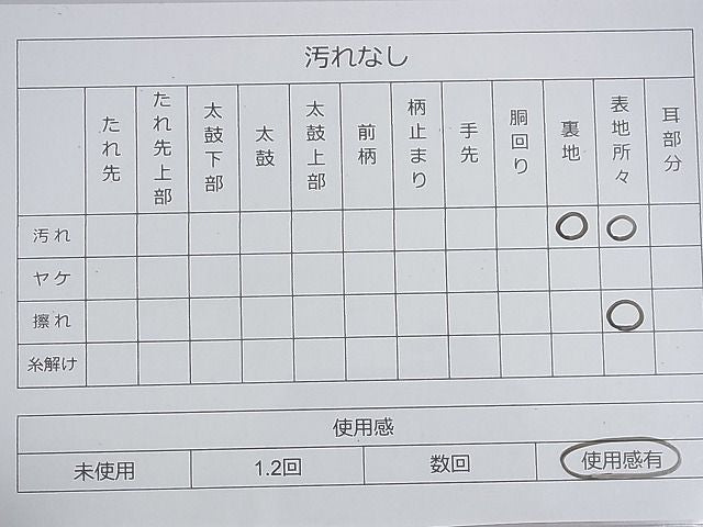 平和屋着物◎太鼓柄袋帯 作家物 手描き 桂離宮 逸品 BAAD8494fk