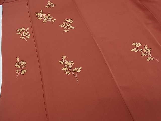 平和屋着物■付下げ 枝花文 逸品 CAAB7828ch